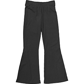 VRS børne rib leggings med vidde str. 128 - sort