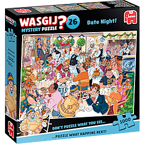 Wasgij Date Night puslespil - 1000 brikker