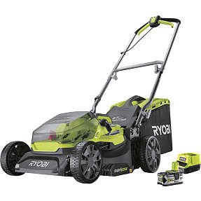 Ryobi RY18LMX37A-150 batteridrevet plæneklipper