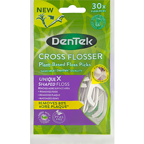 Tandstikker m. dobbelt tandtråd m. mentholsmag