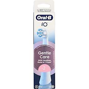 Oral-B iO Gentle Care tandbørstehoveder 2-pak - hvid