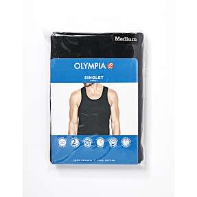 Olympia herre undertrøje str. M - sort