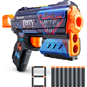 X-shot Flux Poppy Playtime Blaster