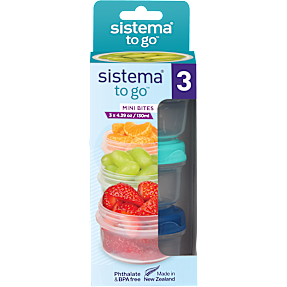Sistema Mini Bites - 3-pak (130ml)