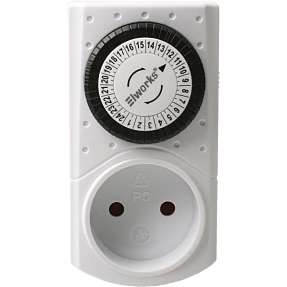 Elworks mini timer - hvid