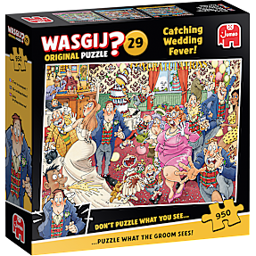 Wasgij Bryllupsfest puslespil - 950 brikker