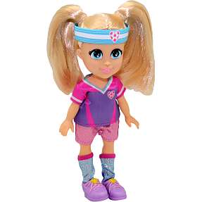 Love Diana fodboldstjerne dukke 15 cm