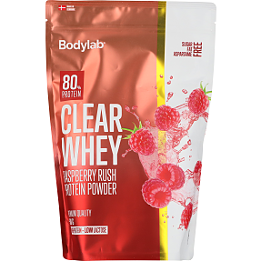 Valleproteinpulver m. hindbærsmag