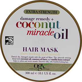 Hårkur m. kokosolie