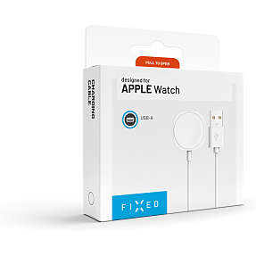 Fixed usb-a cable apple watch white