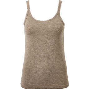 VRS dame strop undertrøje str. S - brun