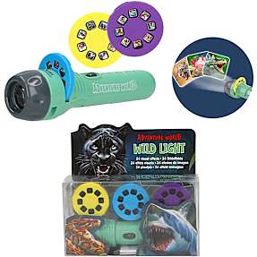 Adventure World lommelygte med visuel effekt