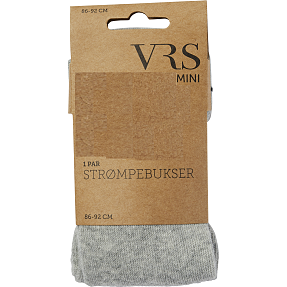 VRS børne strømpebukser str. ½-1 år - grå