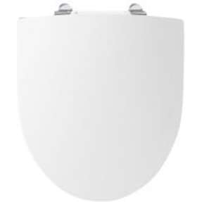 Ifö Spira toiletsæde med soft close quick release og faste beslag. Hvid