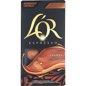 Caramel kaffekapsler m. karamelsmag
