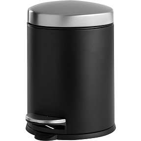 Pedal spand - sort stål