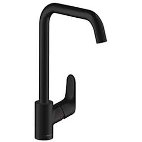 hansgrohe Focus køkkenarmatur 260 med svingtud Mat sort