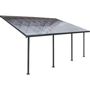 Palram - Canopia Feria 4 x 6,06 m - antracitgrå