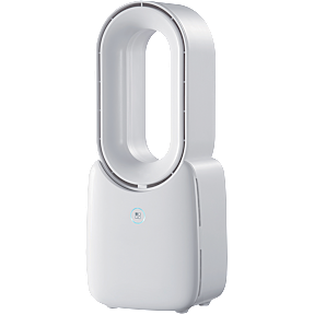 Prosonic bladfri bordventilator 5 W- hvid