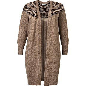 VRS dame cardigan str. 52 - beige