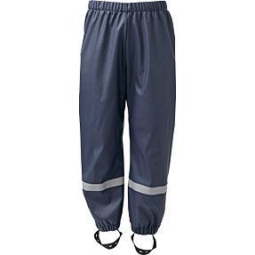 Basecamp børne regnbukser str. 110 - mørkeblå