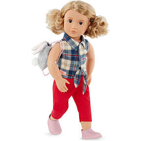 Our Generation Dukketøj og rygsæk "Kanin Love"