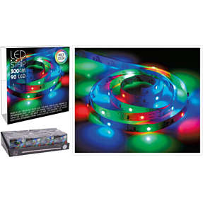 LED strip 3 meter - multifarvet