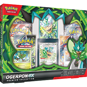 Pokémon premium collection ogerpon 6-pak