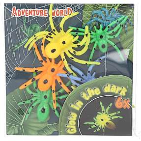 Dino world Adventure world selvlysende edderkopper