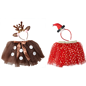 Jule tutu sæt – flere varianter – assorteret