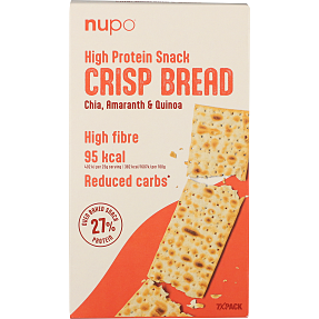 Knækbrød med chiafrø, amarantfrø og quinoa