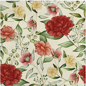 Mønstrede servietter 33x33 cm 20-pak