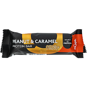 Proteinbar m. peanuts og karamel