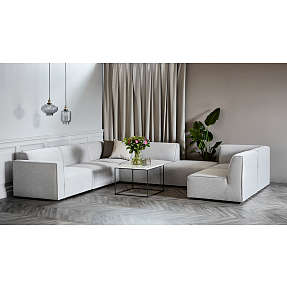 GRO U-formet modulsofa - lysegrå