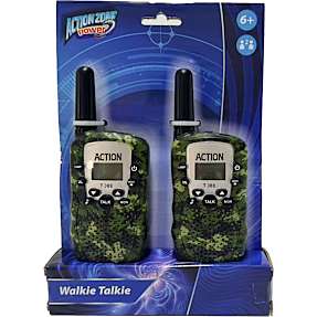 Action Zone walkie talkie - camouflage