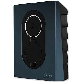 Zaptec Go ladestander 22 kW type 2 stik - blå