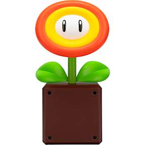 Super Mario Fire Flower lampe - multifarvet