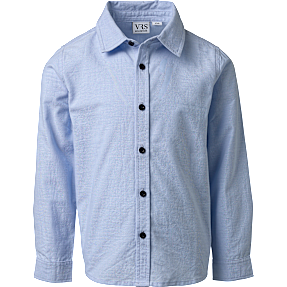 VRS børne skjorte str. 98 - blå