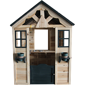 SpinOut legehus i træ