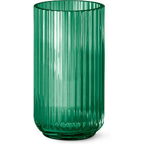 Lyngby vase (20cm) - grøn