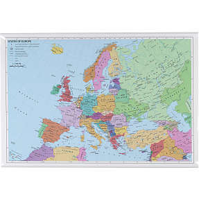 Europakort 97 x 67 cm