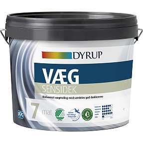 Dyrup Sensidek vægmaling hvid - 4,5 liter