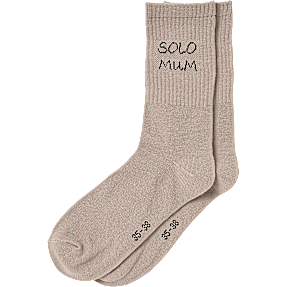 VRS unisex tennisstrømper str. 35/38 - beige