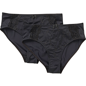 VRS dame 2-pak tai trusser  str. S - sort