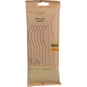 Bambus kniv - 17 cm