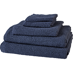 MAISON håndklæde 70x140 cm - mørkeblå