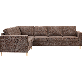 Oslo venstrevendt hjørnesofa - brun