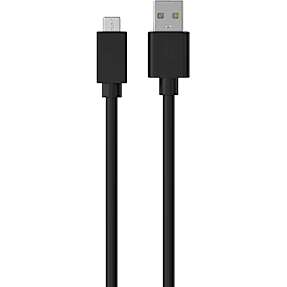 Sinox kabel 2 meter - sort
