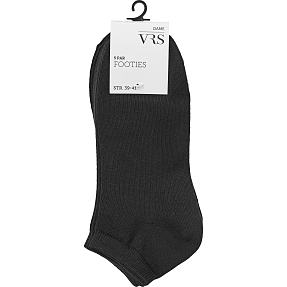VRS dame 5-pak footies str. 39/41 - sort