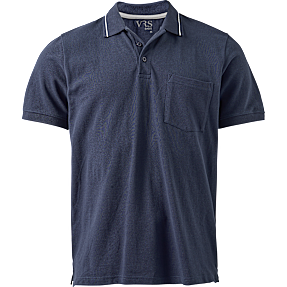 VRS herre polo str. 2XL - mørkeblå